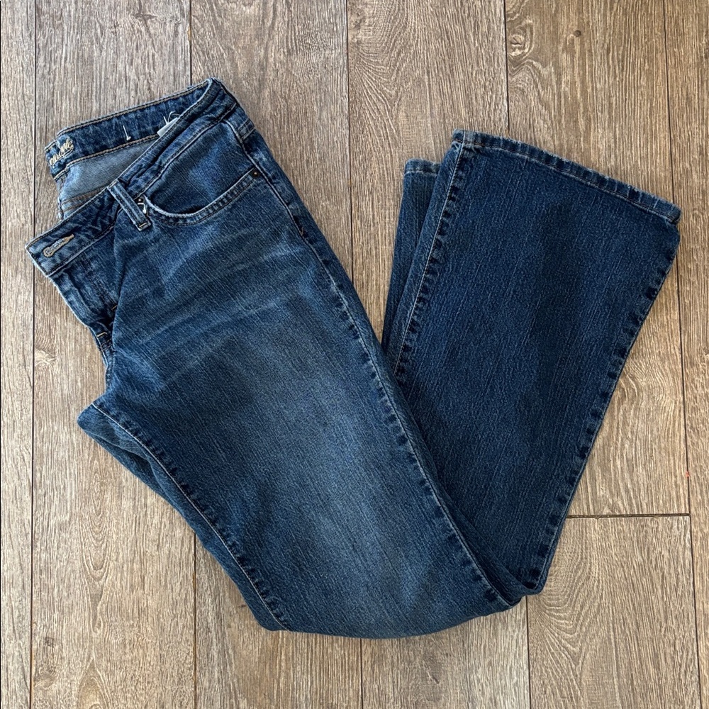 American Eagle Style#7172-L Stretch Skinny Flare Jeans | Women's 12 Long Stretch